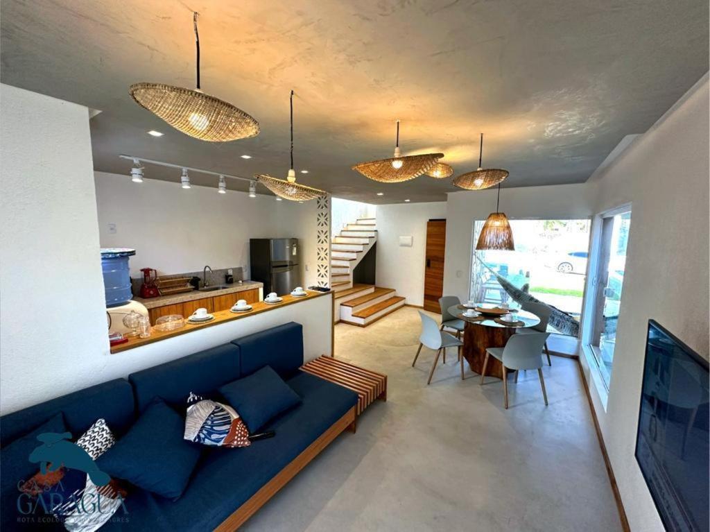 Casa A 1200M Da Praia Do Patacho - Casa Garagua Pôrto de Pedras エクステリア 写真