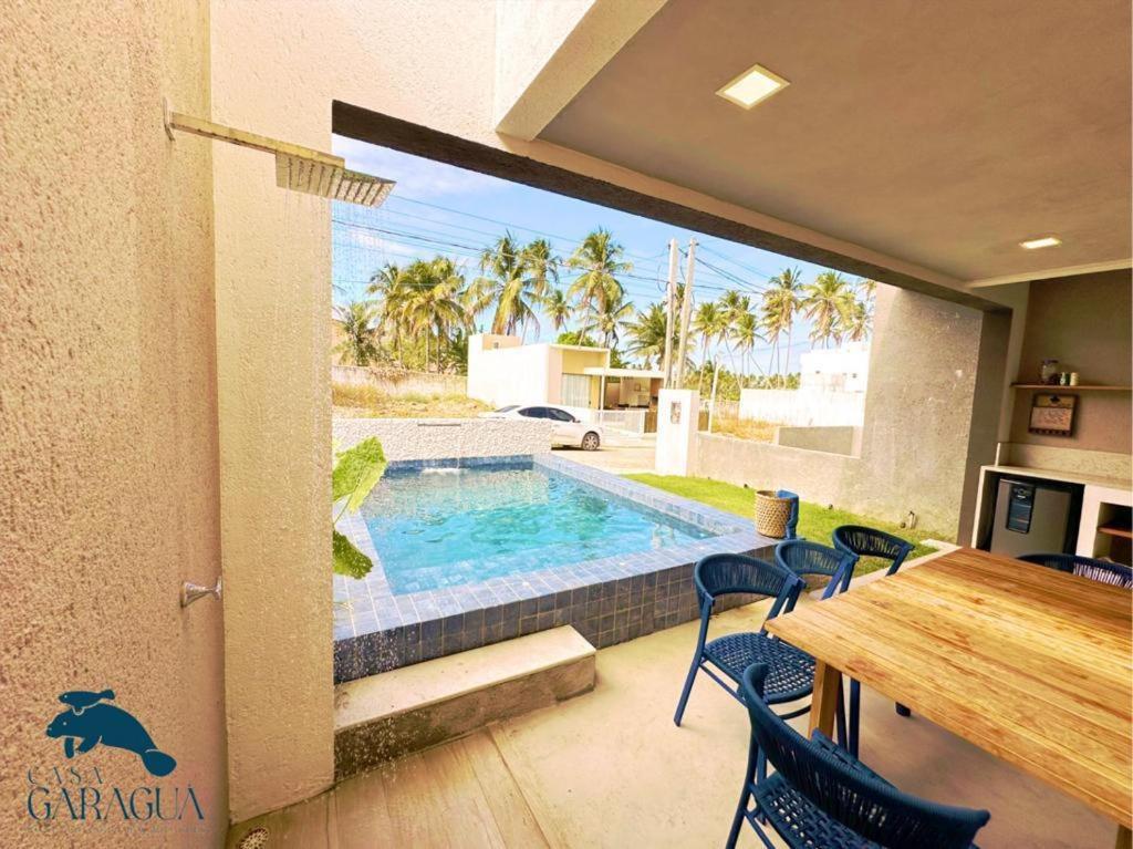 Casa A 1200M Da Praia Do Patacho - Casa Garagua Pôrto de Pedras エクステリア 写真