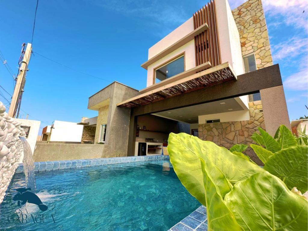 Casa A 1200M Da Praia Do Patacho - Casa Garagua Pôrto de Pedras エクステリア 写真