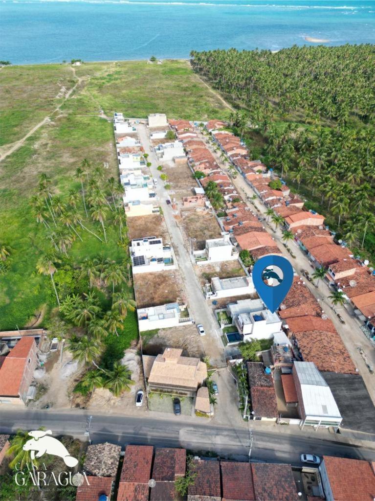 Casa A 1200M Da Praia Do Patacho - Casa Garagua Pôrto de Pedras エクステリア 写真