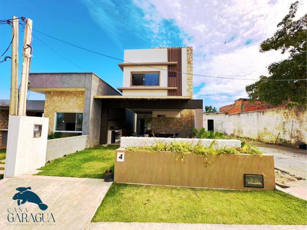 Casa A 1200M Da Praia Do Patacho - Casa Garagua Pôrto de Pedras エクステリア 写真